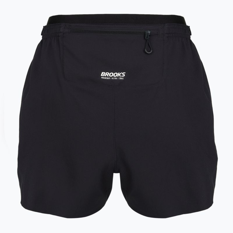 Damen-Laufshorts Brooks Cascadia Short black 2