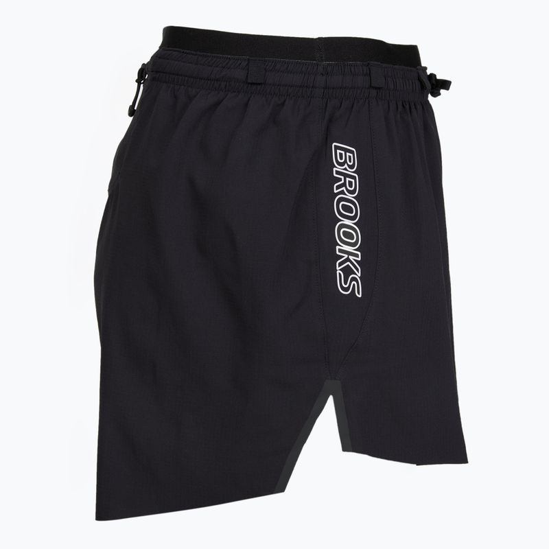 Damen-Laufshorts Brooks Cascadia Short black 3