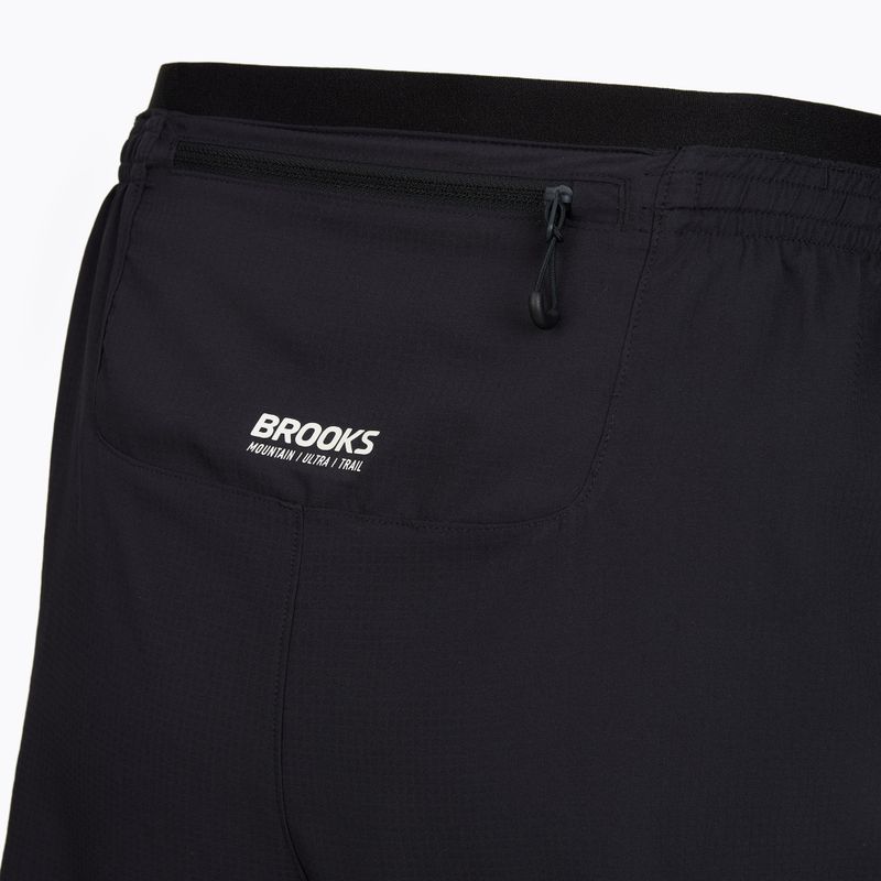 Damen-Laufshorts Brooks Cascadia Short black 4