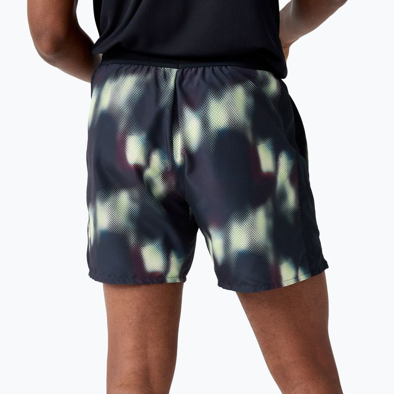 Laufshorts für Herren Brooks Dash Printed euphoryc black 2