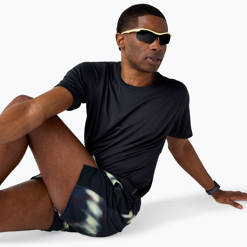 Laufshorts für Herren Brooks Dash Printed euphoryc black 4