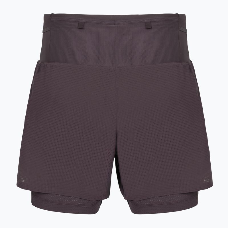 Laufshorts für Herren Brooks High Point 5" 2IN1 2.0 dark russet 2