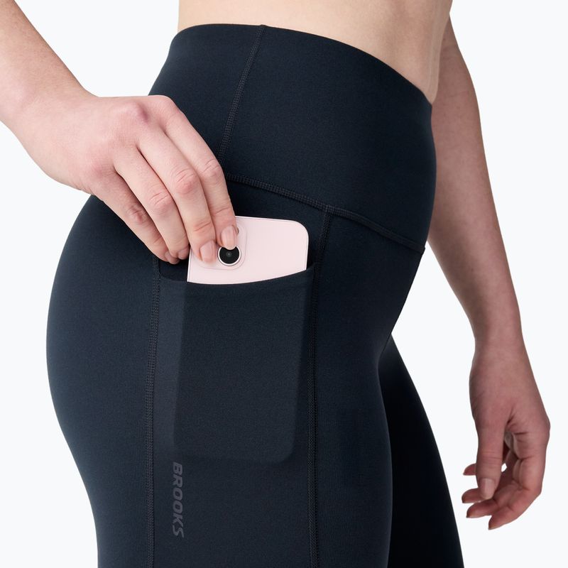 Damenlaufleggings Brooks Chaser 7/8 Tight black 4