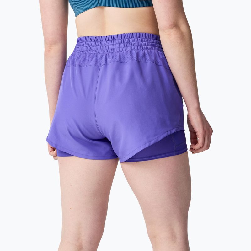 Damen Laufshorts Brooks Dash 2in1 violet 2