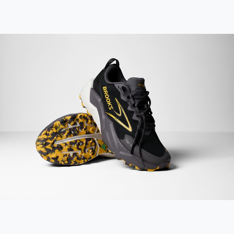 Herren-Laufschuhe Brooks Caldera 8 black/rabbit/set 8