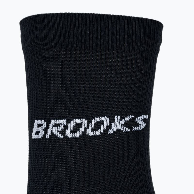 Laufsocken Brooks Run-In Crew 3-Pack black 3