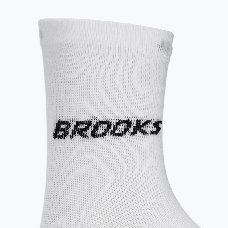 Laufsocken Brooks Run-In Crew 3-Pack white 3