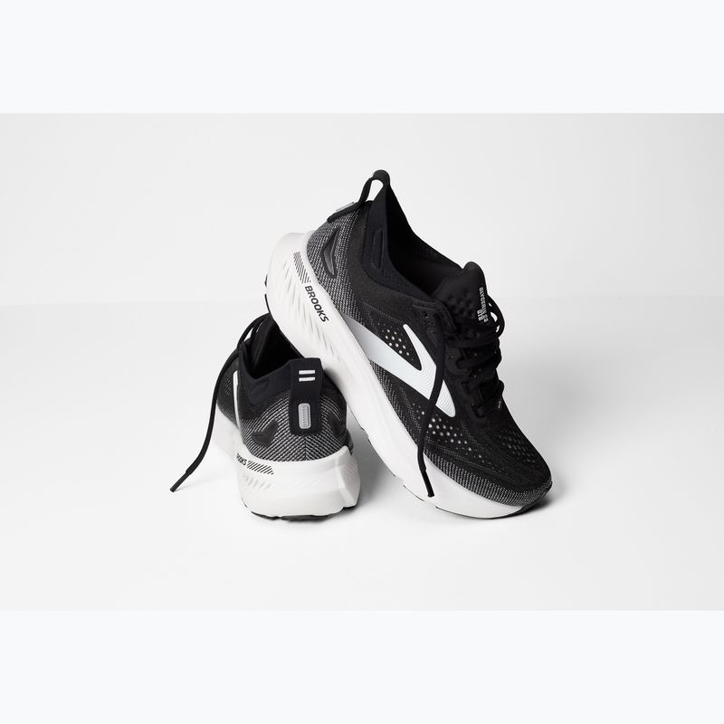 Brooks Glycerin GTS 23 black/grey/white Herren Laufschuhe 8