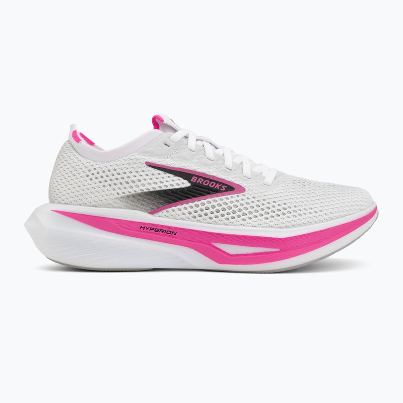 Laufschuhe für Damen Brooks Hyperion 3 white/luminary/cyber pink 2