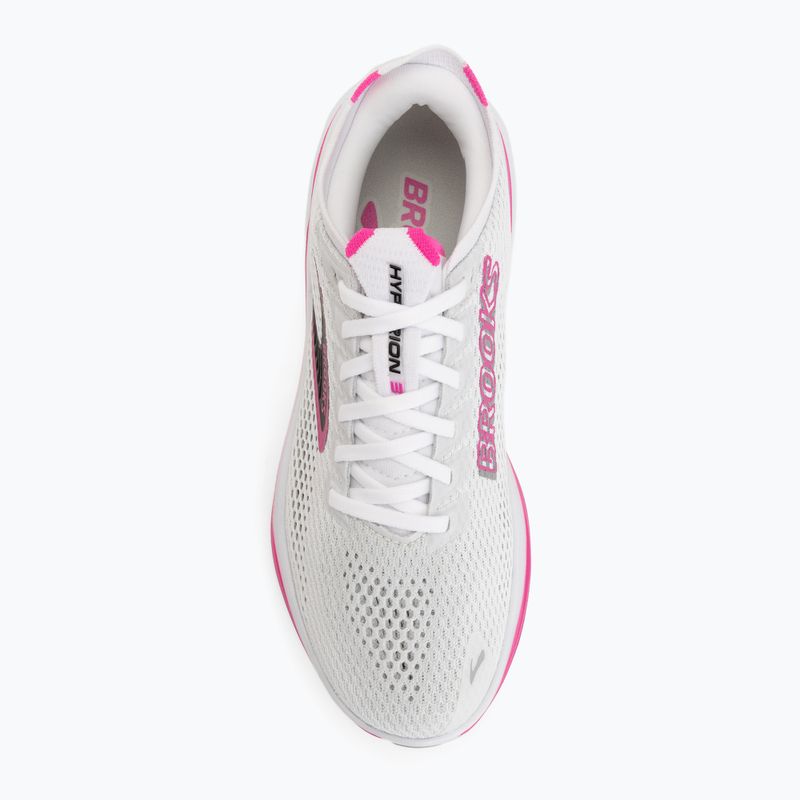 Laufschuhe für Damen Brooks Hyperion 3 white/luminary/cyber pink 5