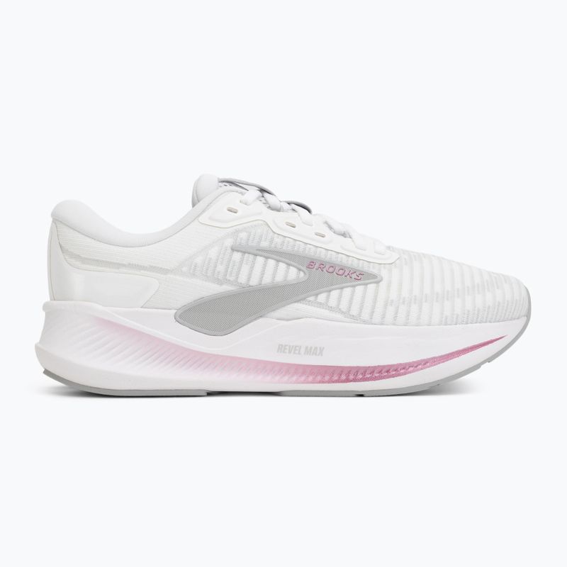 Damen-Laufschuhe Brooks Revel Max white/harbor mist/metallic 2