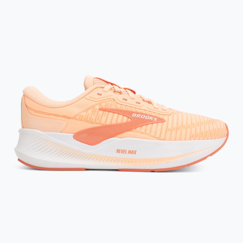 Damen-Laufschuhe Brooks Revel Max peach echo/white 2