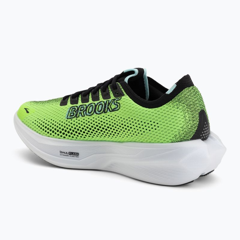 Herren-Laufschuhe Brooks Hyperion 3 green gecko/black/blue 3