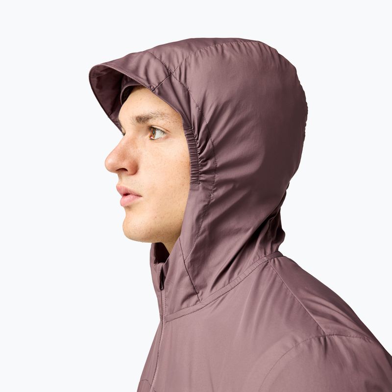 Laufjacke für Herren Brooks Canopy Packable Jacket brown 4