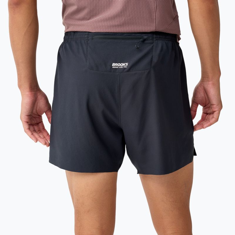 Herren-Laufshorts Brooks Cascadia 2-in-1 Short black 2