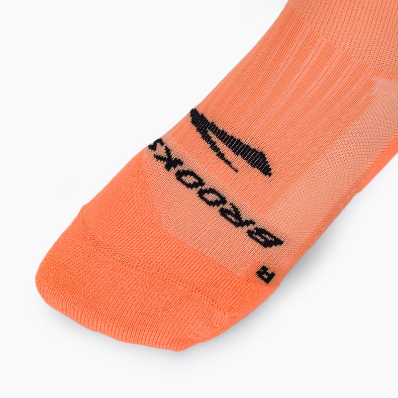 Laufsocken Brooks Ghost Crew orange 4