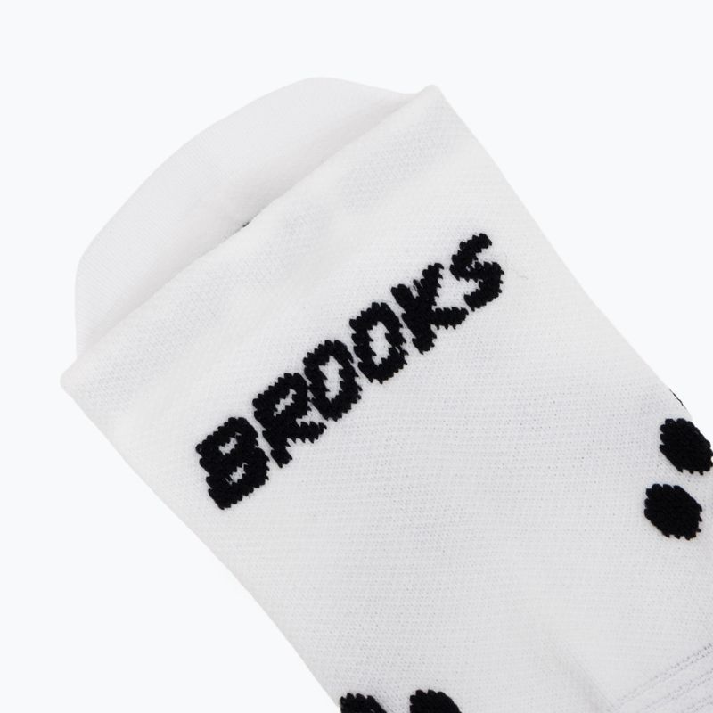 Laufsocken Brooks Glycerin Sensory Quarter white 3