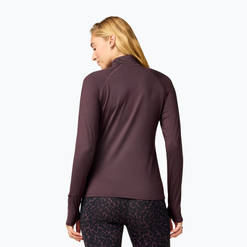 Damen-Laufpullover Brooks Dash 1/2 Zip 3.0 brown 2