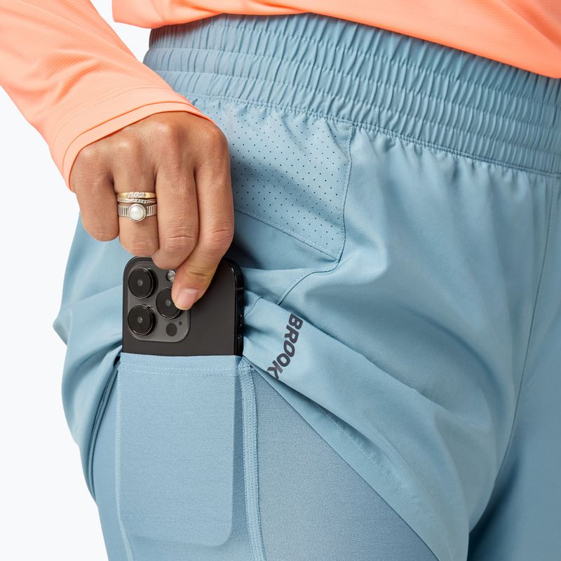 Damen-Laufshorts Brooks Dash 2in1 blue 4