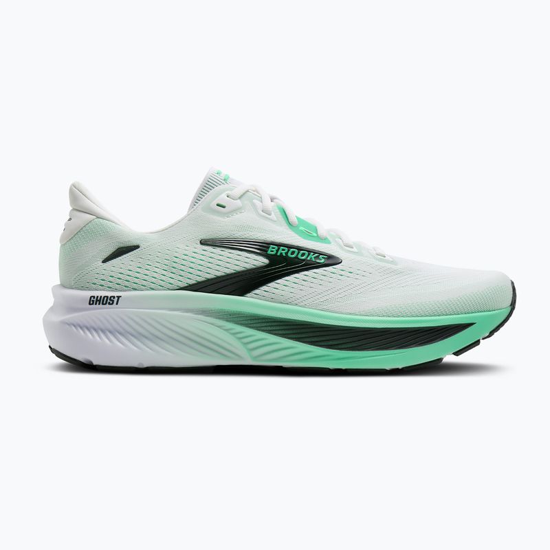 Herren-Laufschuhe Brooks Ghost 18 white/spring bud/spruce 2