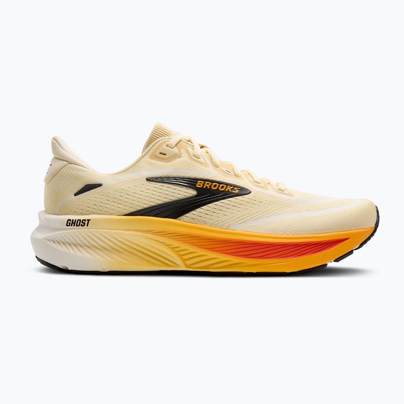 Herren-Laufschuhe Brooks Ghost 18 rutabaga/tigerlily/orange 2