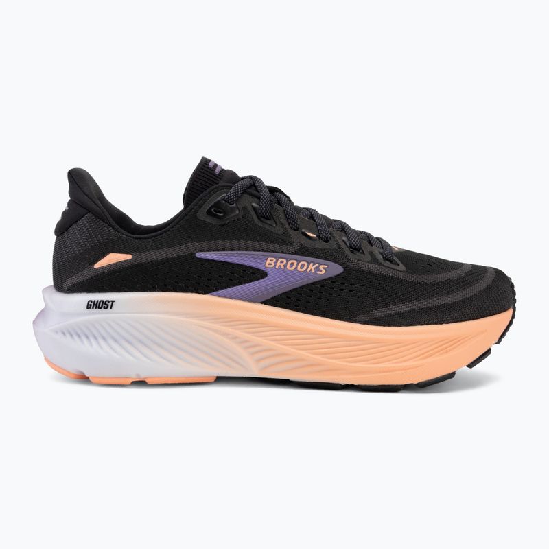 Laufschuhe für Damen Brooks Ghost 18 black/mulled grape/peach 2