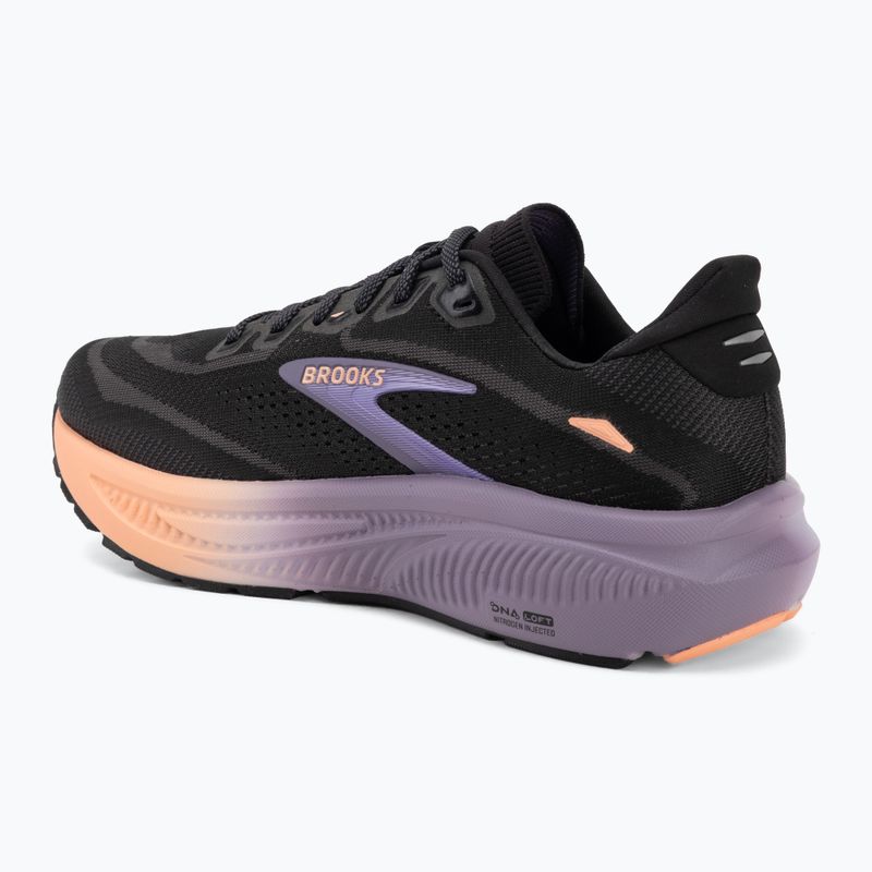 Laufschuhe für Damen Brooks Ghost 18 black/mulled grape/peach 3