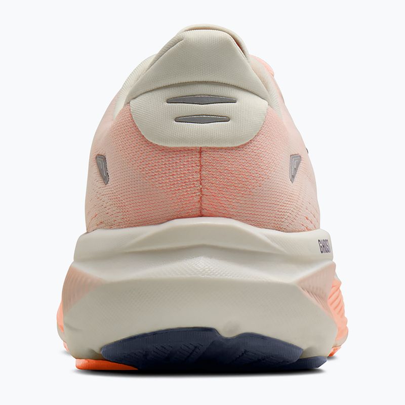 Laufschuhe für Damen Brooks Ghost 18 star white/cyber peach/grey 5