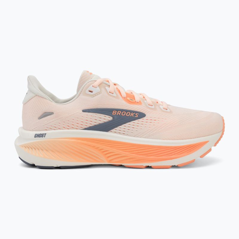 Laufschuhe für Damen Brooks Ghost 18 star white/cyber peach/grey 2