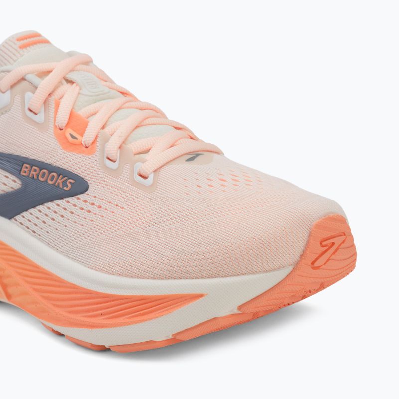 Laufschuhe für Damen Brooks Ghost 18 star white/cyber peach/grey 7