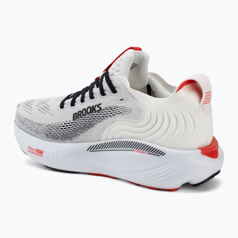 Herren-Laufschuhe Brooks Adrenaline GTS 25 white/black/red 3