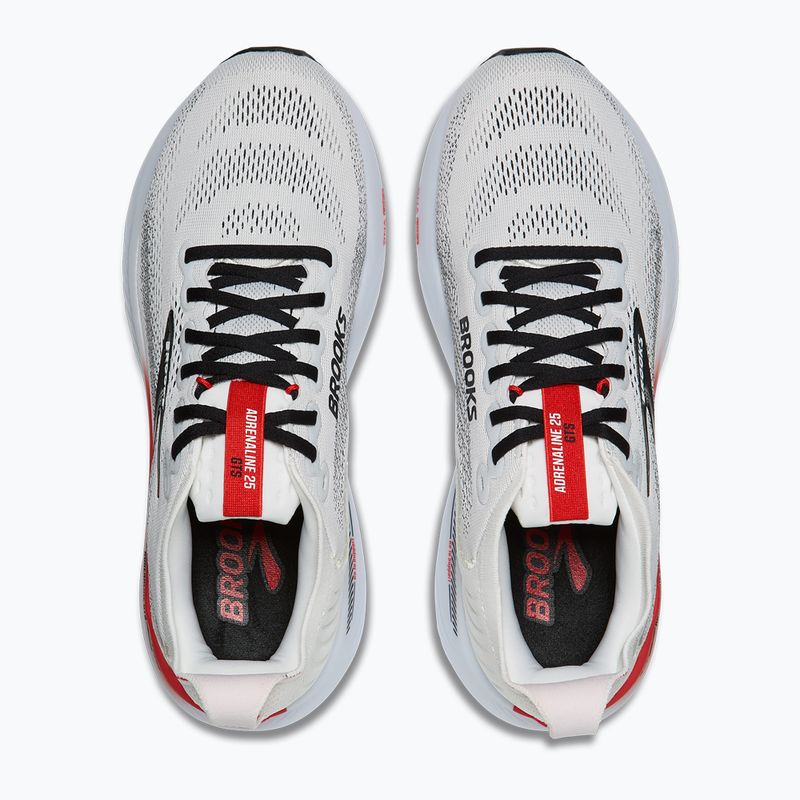 Herren-Laufschuhe Brooks Adrenaline GTS 25 white/black/red 5
