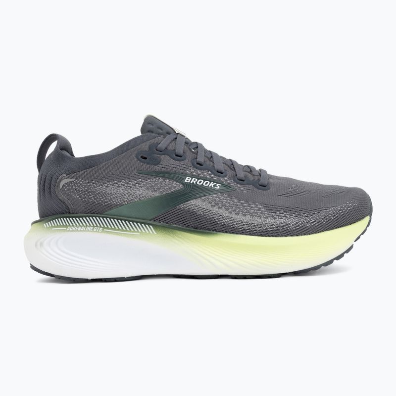 Herren-Laufschuhe Brooks Adrenaline GTS 25 grey/paradise green/spruce 2
