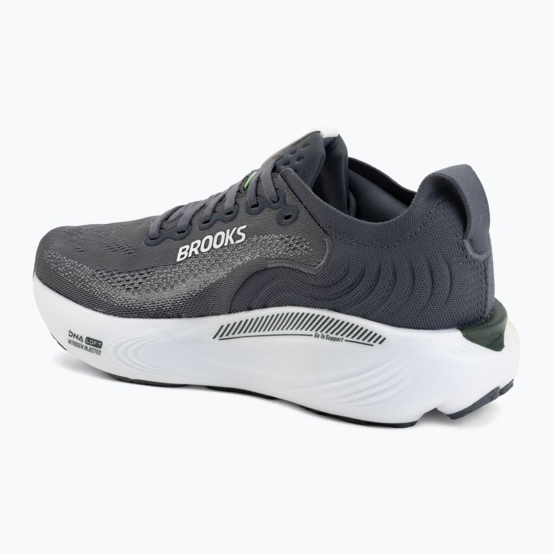 Herren-Laufschuhe Brooks Adrenaline GTS 25 grey/paradise green/spruce 3