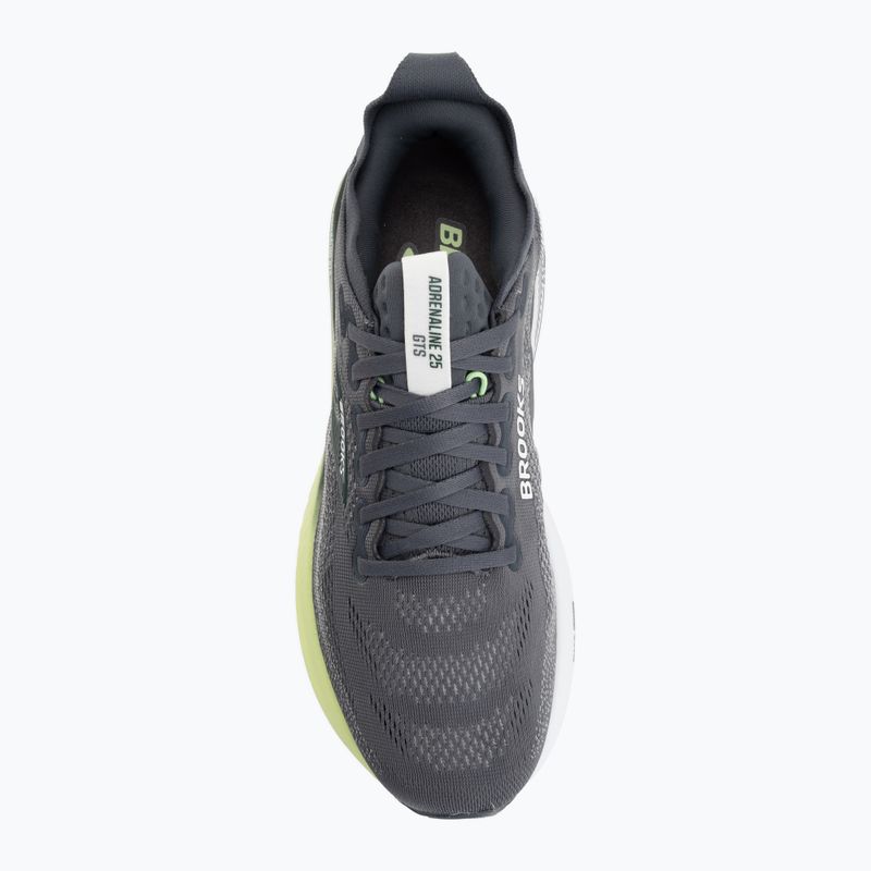 Herren-Laufschuhe Brooks Adrenaline GTS 25 grey/paradise green/spruce 5