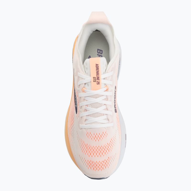 Laufschuhe für Damen Brooks Adrenaline GTS 25 oyster mushroom/peach/grape 5