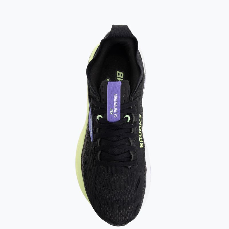 Laufschuhe für Damen Brooks Adrenaline GTS 25 black/blackened pearl/purple 5