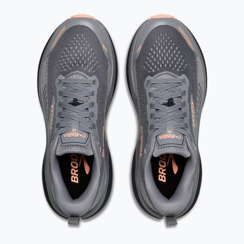 Laufschuhe für Damen Brooks Cascadia 20 grey/grey/peach 4