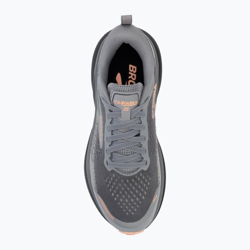 Laufschuhe für Damen Brooks Cascadia 20 grey/grey/peach 5
