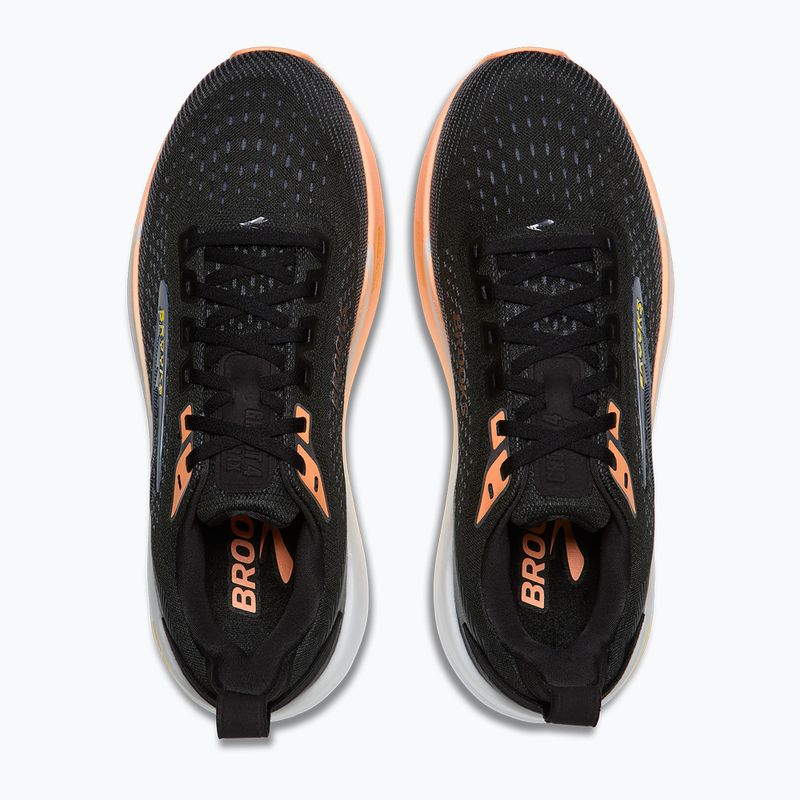 Laufschuhe für Damen Brooks Ghost Max 4 black/folkstone/cyber peach 5