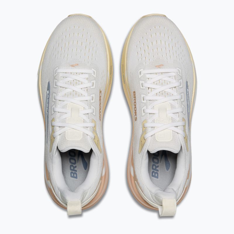 Laufschuhe für Damen Brooks Ghost Max 4 white/rose/rutabaga 5