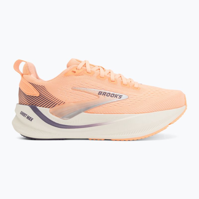 Laufschuhe für Damen Brooks Ghost Max 4 cyber peach/grape/bluewash 2