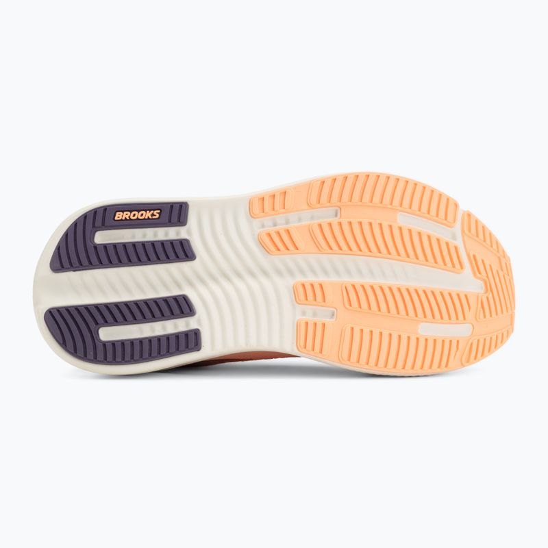 Laufschuhe für Damen Brooks Ghost Max 4 cyber peach/grape/bluewash 4