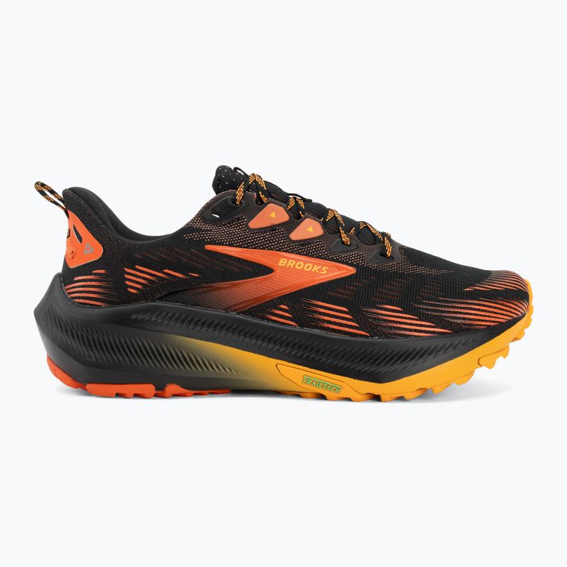 Herren-Laufschuhe Brooks Ghost Trail black/red/orange 2