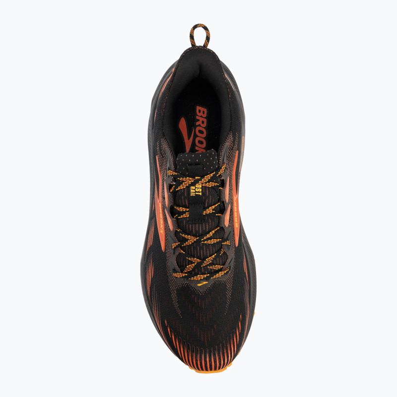 Herren-Laufschuhe Brooks Ghost Trail black/red/orange 5