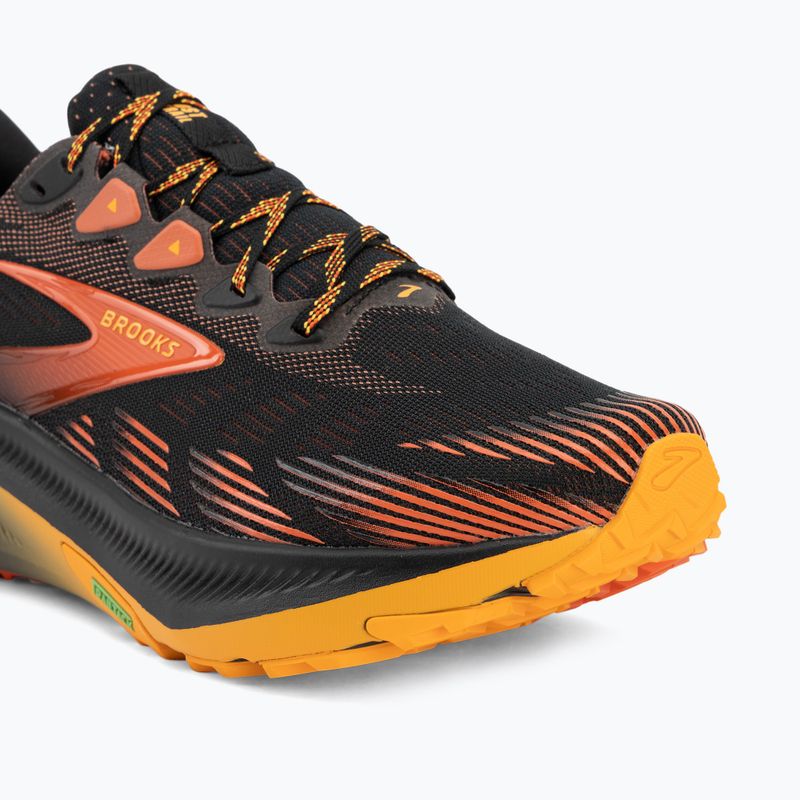 Herren-Laufschuhe Brooks Ghost Trail black/red/orange 7