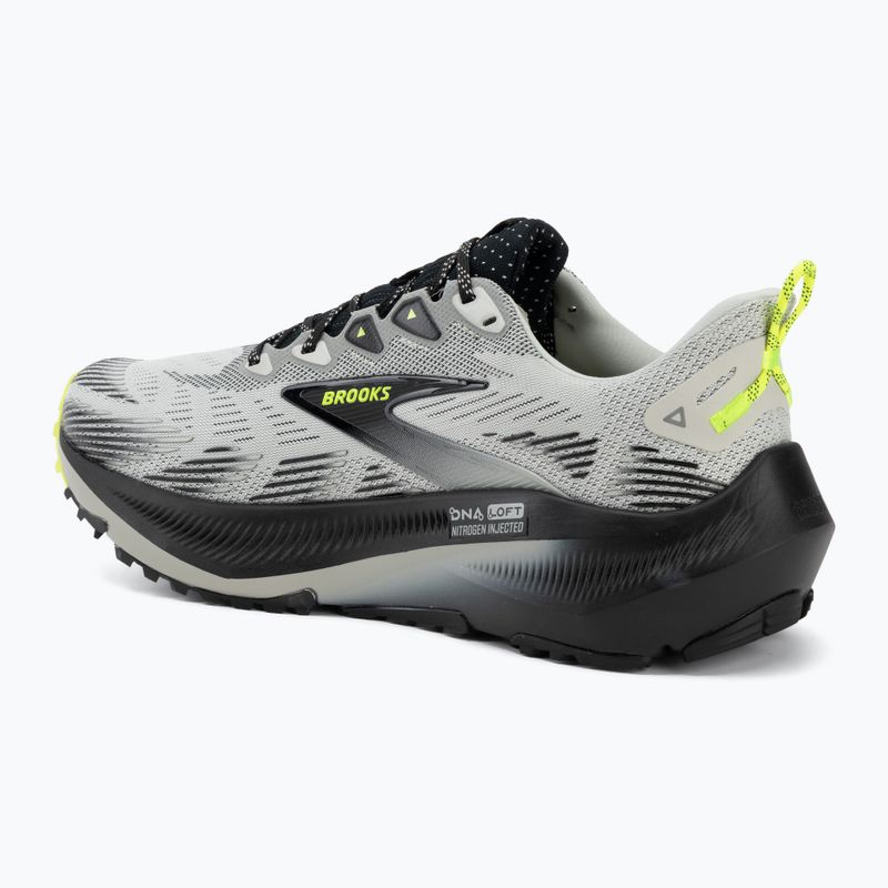 Herren-Laufschuhe Brooks Ghost Trail grey/black/nightlife 3