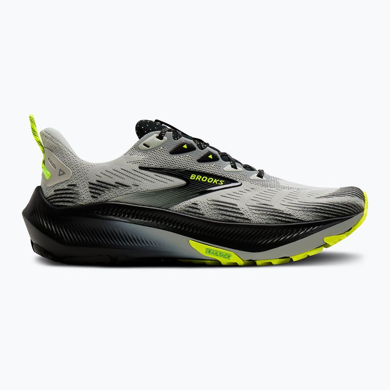 Herren-Laufschuhe Brooks Ghost Trail grey/black/nightlife 2