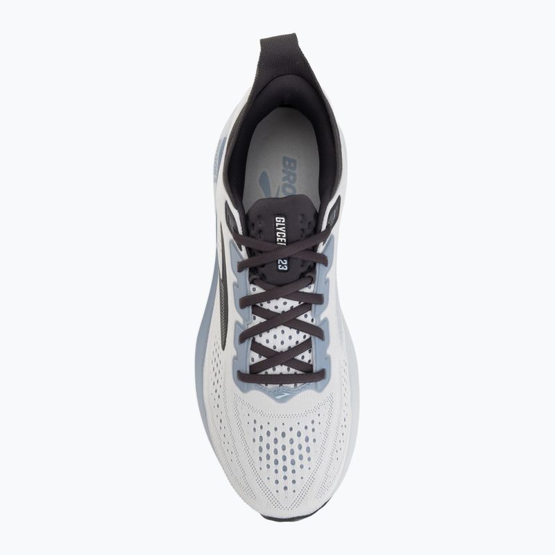 Herren-Laufschuhe Brooks Glycerin 23 white/rain/baltic sea 5