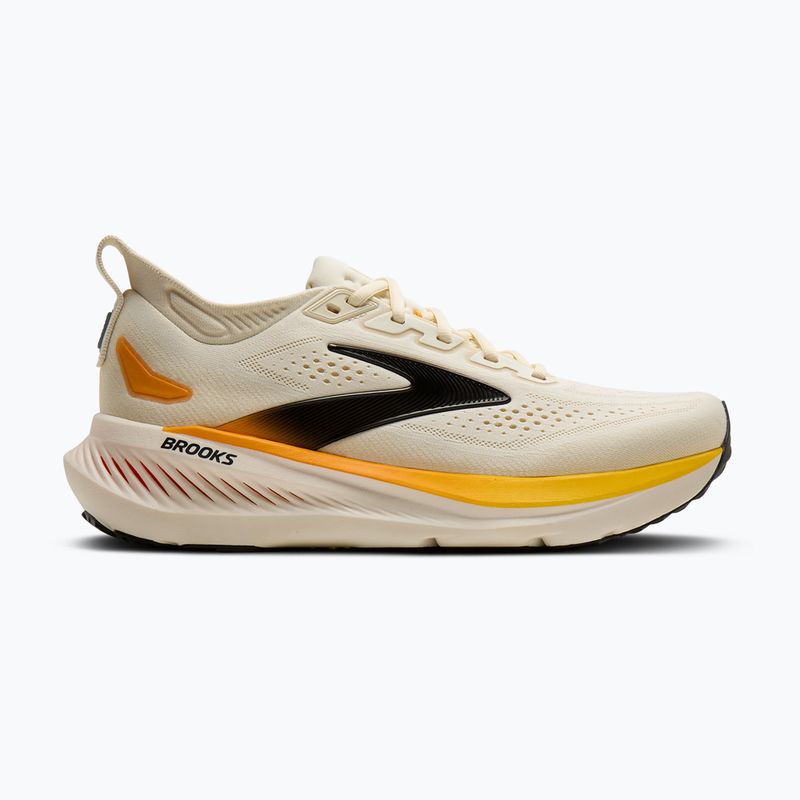 Herren-Laufschuhe Brooks Glycerin 23 arctic wolf/angora/orange 2